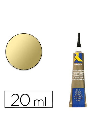CONTORNO RELIEVE ORO R-1 LA PAJARITA