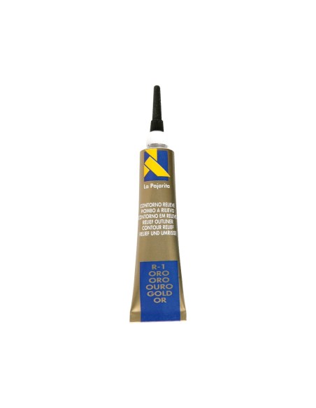 CONTORNO RELIEVE ORO R-1 LA PAJARITA