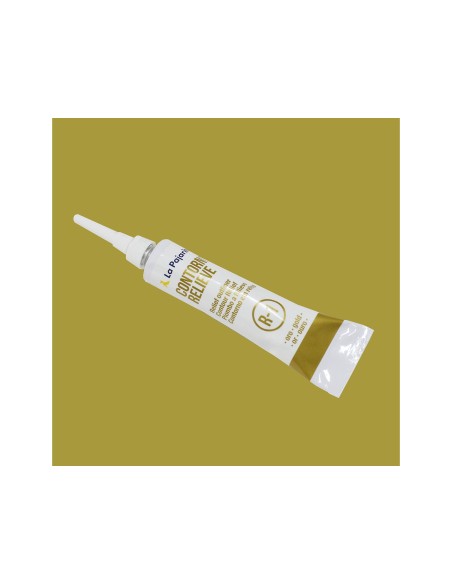 CONTORNO RELIEVE ORO R-1 LA PAJARITA