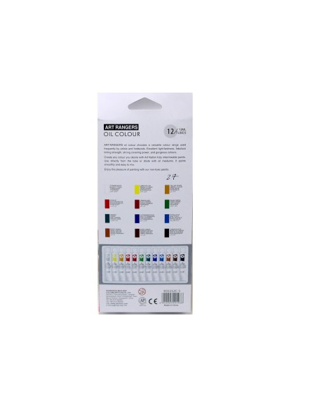 PINTURA OLEO ARTIST CAJA CARTON 12 COL.SURTIDOS TUBO 12 ML