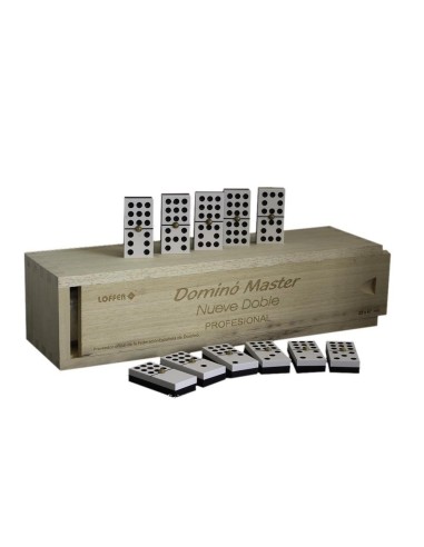 DOMINO MASTER PROFESIONAL 9/9 CAJA MADERA