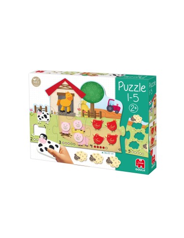 PUZZLE GOULA 1-5 21 PIEZAS
