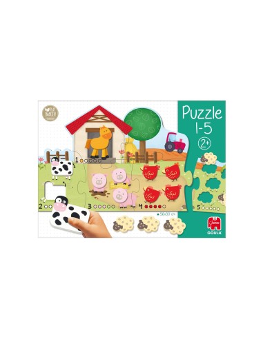 PUZZLE GOULA 1-5 21 PIEZAS