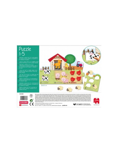 PUZZLE GOULA 1-5 21 PIEZAS
