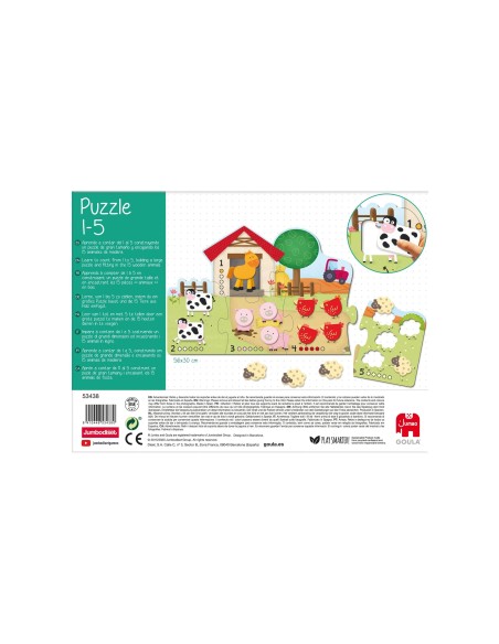 PUZZLE GOULA 1-5 21 PIEZAS
