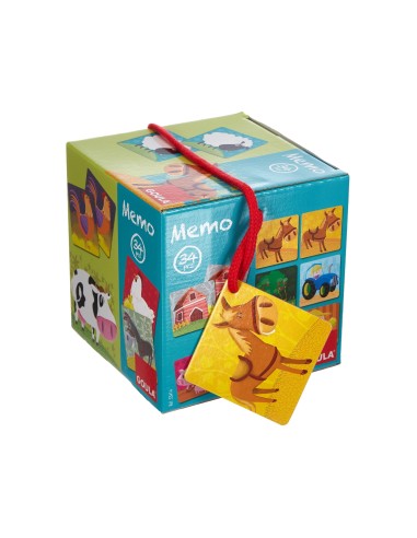 JUEGO DISET DIDACTICO MEMO GRANJA