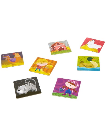 JUEGO DISET DIDACTICO MEMO GRANJA