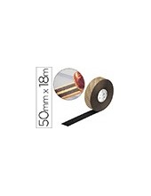 CINTAS ANTIDESLIZANTES SOPORTE VINILO ADH.+ABRASIVO 18MX50MM 2
