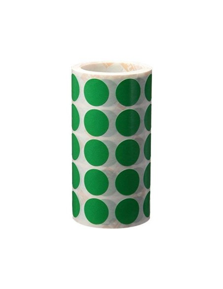 GOMETS APLI ROLLO 59H CIRCULO Ø 20 MM VERDE 1.770 UDS. (04862)