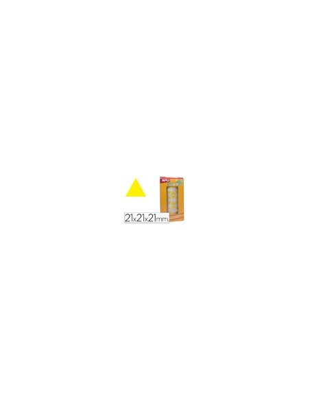 GOMETS APLI ROLLO 59H TRIANGULO 20 MM AMARILLO 2.832 UDS. (04867)