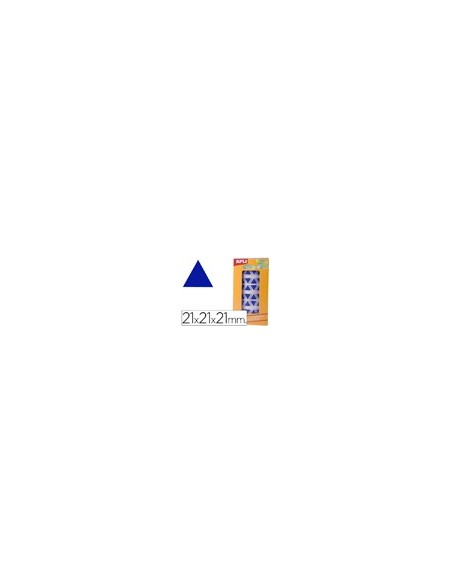GOMETS APLI ROLLO 59H TRIANGULO 20 MM AZUL 2.832 UDS. (04868)