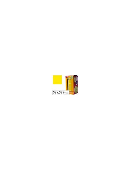 GOMETS APLI ROLLO 59H CUADRADO 20 MM AMARILLO 1.770 UDS. (04875)