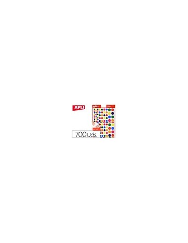GOMETS APLI AUTOADH FORMAS SURTIDAS MULTICOLOR  6H.**18804310