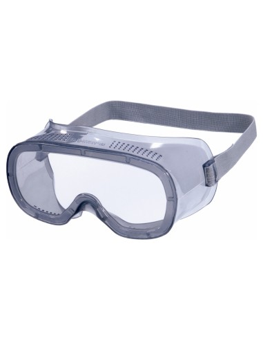 GAFAS PROTECCION PANORAMICAS MONTURA FLEXIBLE PVC VENTILACION DIRECTA