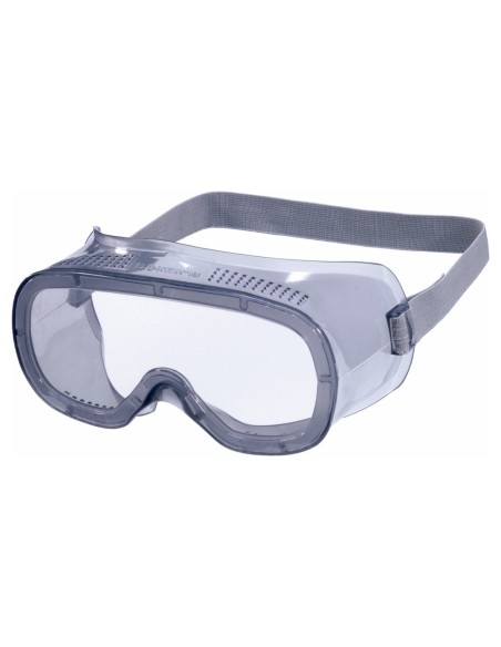 GAFAS PROTECCION PANORAMICAS MONTURA FLEXIBLE PVC VENTILACION DIRECTA