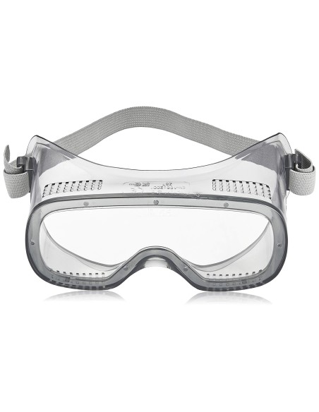 GAFAS PROTECCION PANORAMICAS MONTURA FLEXIBLE PVC VENTILACION DIRECTA
