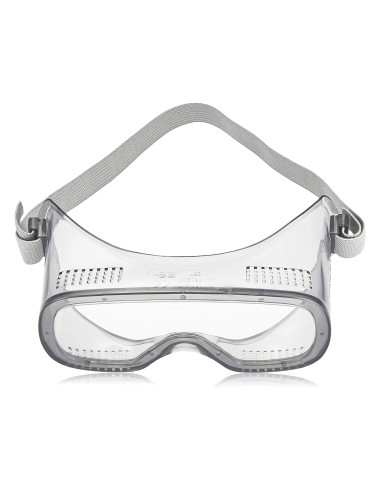 GAFAS PROTECCION PANORAMICAS MONTURA FLEXIBLE PVC VENTILACION DIRECTA