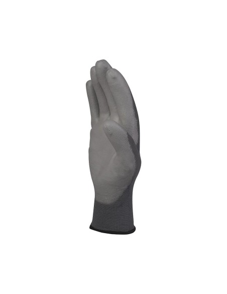 GUANTE POLIESTER ANTIDESLIZANTE LAVABLE ESP. MANUTENCION GRIS T. 7