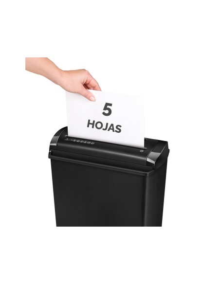 DESTRUCTORA FELLOWES P-25S CAP.CORTE 5H.CORTE EN TIRAS 4701001