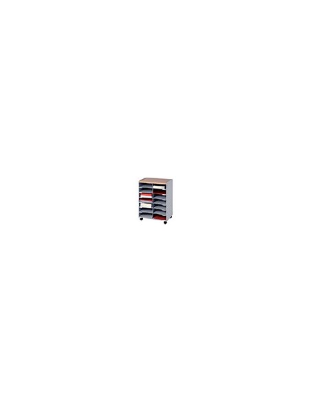 MODULO FAST C/14 C.RUEDAS PIVOTANTES GRIS 699X545X335 MM DC14N.02.23