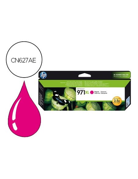 CN627AE CARTUCHO HP Nº 971XL MAG. 6600 PG.