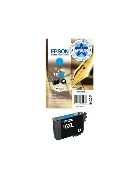 C13T16324010 CARTUCHO EPSON WF2010/2510 16XL CIAN 450 PG.