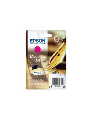 C13T16234010 CARTUCHO EPSON 16 WF2010W WF2510WF WF2520NF MG.175PG.