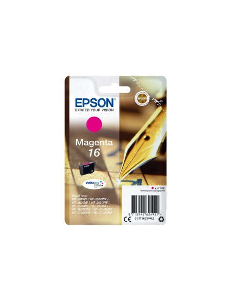 C13T16234010 CARTUCHO EPSON 16 WF2010W WF2510WF WF2520NF MG.175PG.