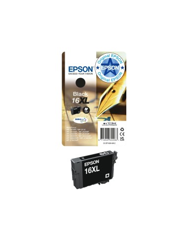 C13T16314010 CARTUCHO EPSON WF2010/2510 16X NG. 500 PG.