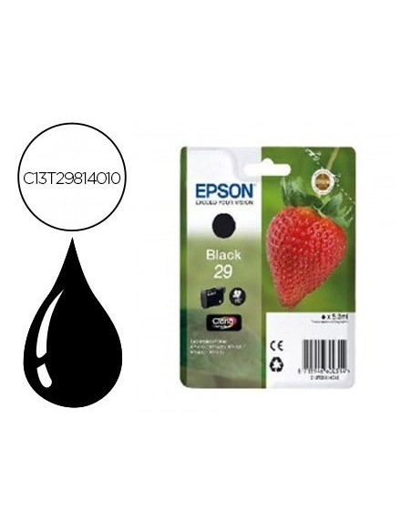 C13T29814010 CARTUCHO EPSON XP-435/330 29 NG.175 PG.