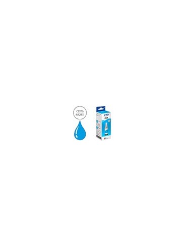 C13T664240 EPSON ECOTANK L355/L555 BOTE CIAN