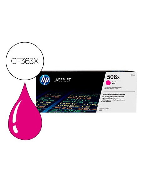 CF363X TONER HP Nº 508X MAG. 9500 PG.