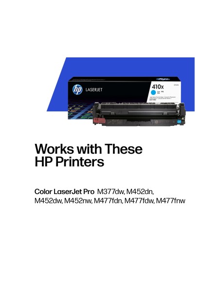 CF411X TONER HP Nº 410X CIAN 5000 PG.