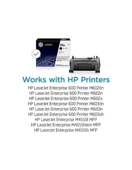 CE390A TONER HP Nº 90A NG. 10000 PG.