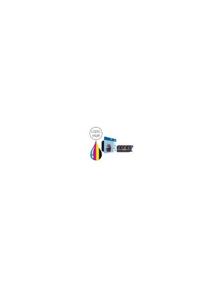 LC-123VALBP CARTUCHO BROTHER RAINBOW PK. 600 PG.
