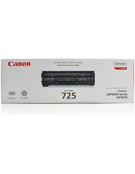 3484B002 TONER CANON CRG725 NG. 1600 PG.