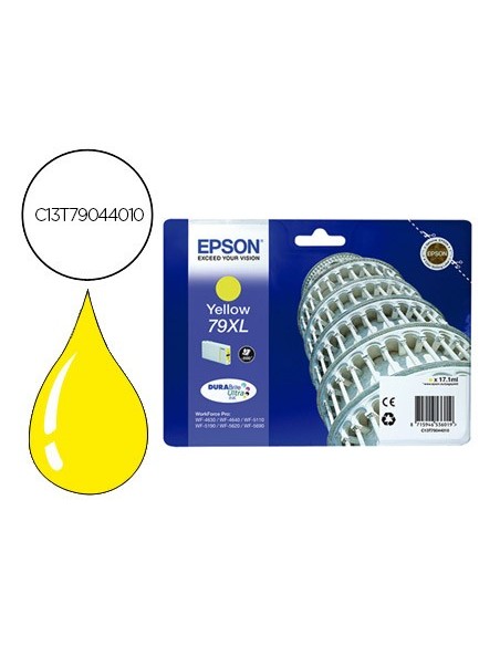 C13T79044010 CARTUCHO EPSON T7904 WF-4630/4640 79XL AM. 2000 PG.
