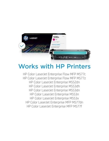 CF363A TONER HP Nº 508A MAG. 5000 PG.