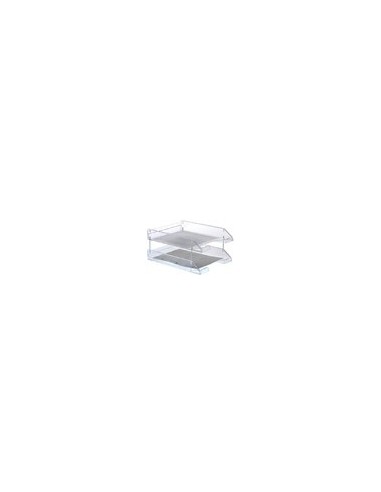 BANDEJA SOBREMESA ARCHIVO 2000 PLASTICO TPTE. CRISTAL 340X260X60 MM