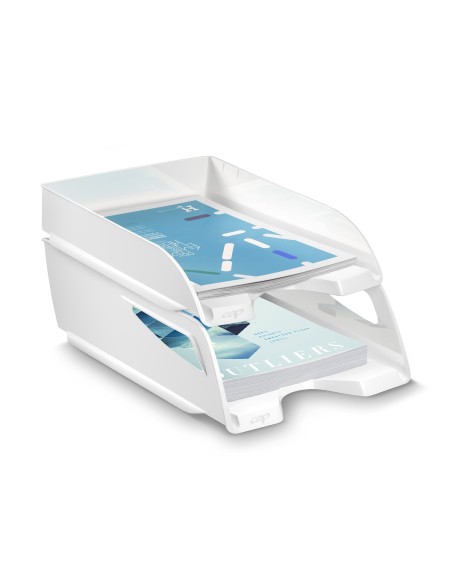 BANDEJACEP MAXI GRAN CAPACIDAD PLASTICO BLANCA 386X270X115 MM