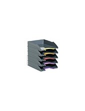 BANDEJA DURABLE PLASTICO GRIS 255X55X330 MM PACK 5 UDS.7705-57 2