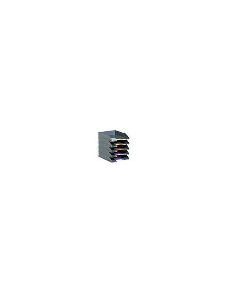 BANDEJA DURABLE PLASTICO GRIS 255X55X330 MM PACK 5 UDS.7705-57
