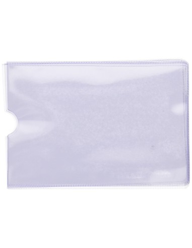 FUNDA PORTADOCUMENTO ESSELTE PLASTICO TPTE.140 MICRAS  108X160 MM