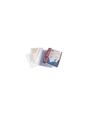 FUNDA PORTADOCUMENTO ESSELTE PLASTICO TPTE.140 MICRAS  83X122 MM
