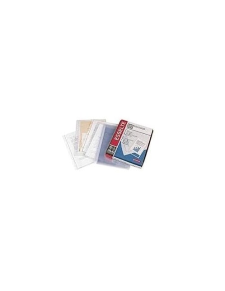 FUNDA PORTADOCUMENTO ESSELTE PLASTICO TPTE.140 MICRAS  83X122 MM