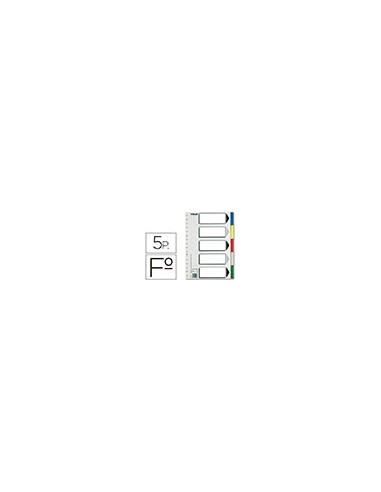 SEPARADOR ESSELTE PLASTICO JUEGO 5 SEPARADORES FL.5 MULTITALADRO