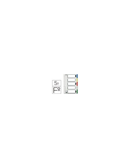 SEPARADOR ESSELTE PLASTICO JUEGO 5 SEPARADORES FL.5 MULTITALADRO