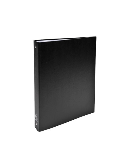 CARPETA 4A.30MM REDONDAS EXACOMPTA DIN A4 CARTON FORRADO NEGRA 51371E