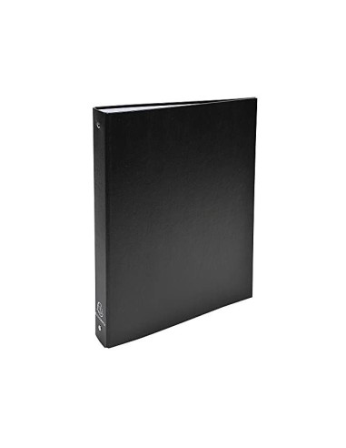 CARPETA 4A.30MM REDONDAS EXACOMPTA DIN A4 CARTON FORRADO NEGRA 51371E