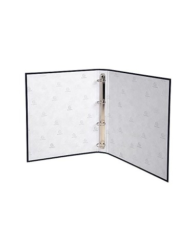 CARPETA 4A.30MM REDONDAS EXACOMPTA DIN A4 CARTON FORRADO NEGRA 51371E